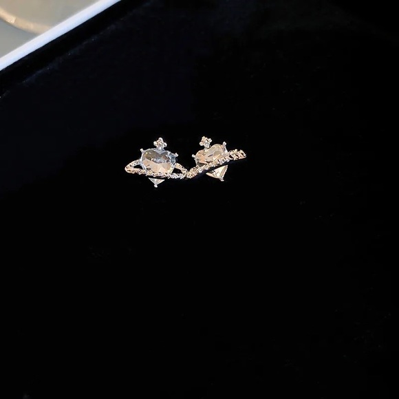 ✨NEW LAUNCH✨Fashionable Rhinestone Crystal Stud Earrings - Picture 2 of 4